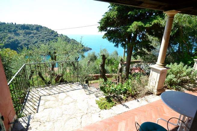 Ferienhaus Ligurien am Meer für 8 Personen in Lerici - Garten