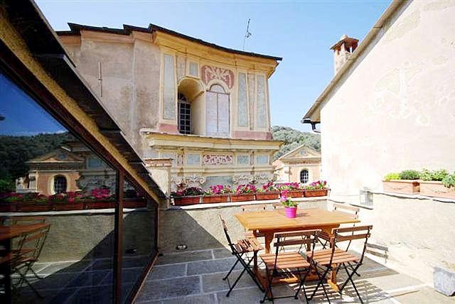 Ferienwohnung Ligurien für 5 Personen in Torre Paponi - Dachterrasse